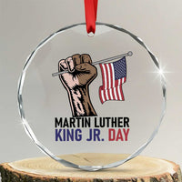 Martin Luther King Jr Crystal Glass Ornament Black History Month - Wonder Print Shop