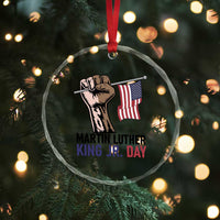 Martin Luther King Jr Crystal Glass Ornament Black History Month - Wonder Print Shop
