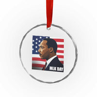 Martin Luther King Jr Crystal Glass Ornament Human Rights - Wonder Print Shop