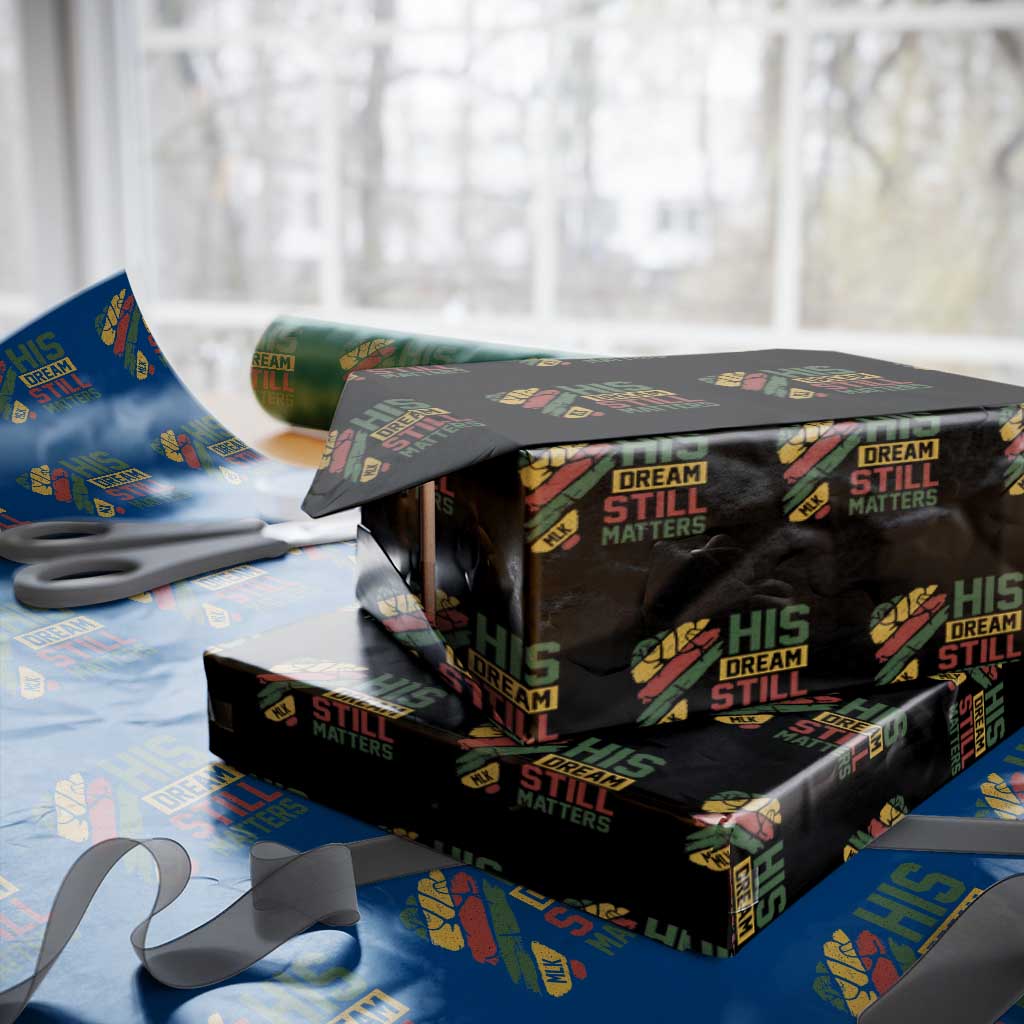 Martin Luther King Jr Wrapping Paper Roll His Dream Still Matters MLK Day