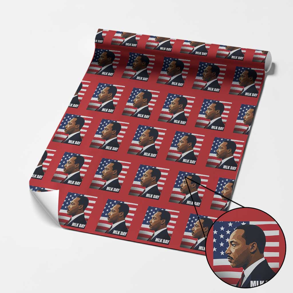 Martin Luther King Jr Wrapping Paper Roll Human Rights - Wonder Print Shop