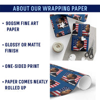Martin Luther King Jr Wrapping Paper Roll Human Rights - Wonder Print Shop