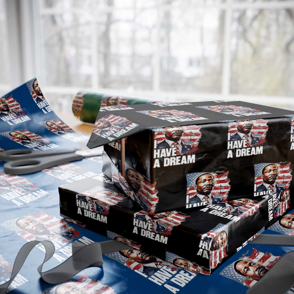 Martin Luther King Jr Wrapping Paper Roll I Have A Dream - Wonder Print Shop