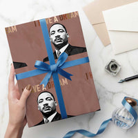 Martin Luther King Jr Wrapping Paper Roll I Have a Dream Cool Melanin Black History - Wonder Print Shop