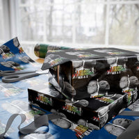 Martin Luther King Malcolm X Wrapping Paper Roll A Dreamer A Revolutionary Black Leaders