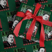Martin Luther King MLK Wrapping Paper Roll A Riot Is The Language Of The Unheard Civil Rights