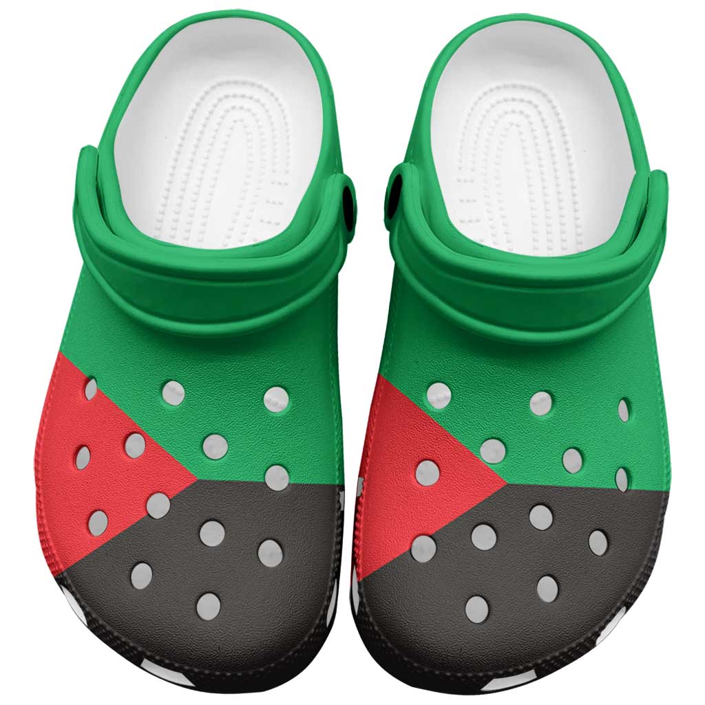 Martinique Clogs Shoes Heritage Palette Flag-Inspired - Wonder Print Shop