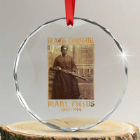 Mary Fields Black Cowgirl Crystal Glass Ornament Vintage African American Western Black History - Wonder Print Shop