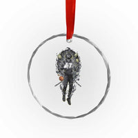 Mason 67 Energy Overload Crystal Glass Ornament Six Seven Meme Lightning Horror Devil Edit - Wonder Print Shop