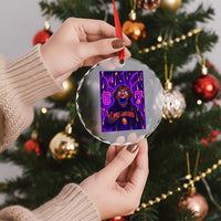 Mason 67 Meme Graphic Crystal Glass Ornament Glowing Eyes Devil Edit 6 7 Viral Six Seven Scream - Wonder Print Shop