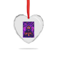 Mason 67 Meme Graphic Heart Crystal Glass Ornament Glowing Eyes Devil Edit 6 7 Viral Six Seven Scream - Wonder Print Shop