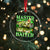 Master Baiter Crystal Glass Ornament Funny Bass Fishing Fisher Bootleg Graphic - Wonder Print Shop
