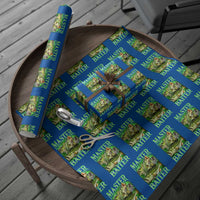 Master Baiter Wrapping Paper Roll Funny Bass Fishing Fisher Bootleg Graphic - Wonder Print Shop