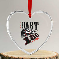 Max Score 180 Darts Lover Heart Crystal Glass Ornament Darts Team Party Gift - Wonder Print Shop