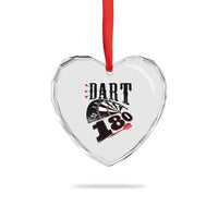 Max Score 180 Darts Lover Heart Crystal Glass Ornament Darts Team Party Gift - Wonder Print Shop