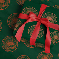 May The Bridges I Burn Light My Way Wrapping Paper Roll Gothic Skull