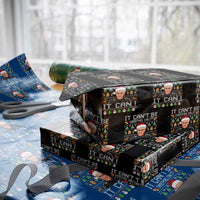 McCarthy It Can’t Be Ugly Christmas Wrapping Paper Roll Retro Football Fan - Wonder Print Shop