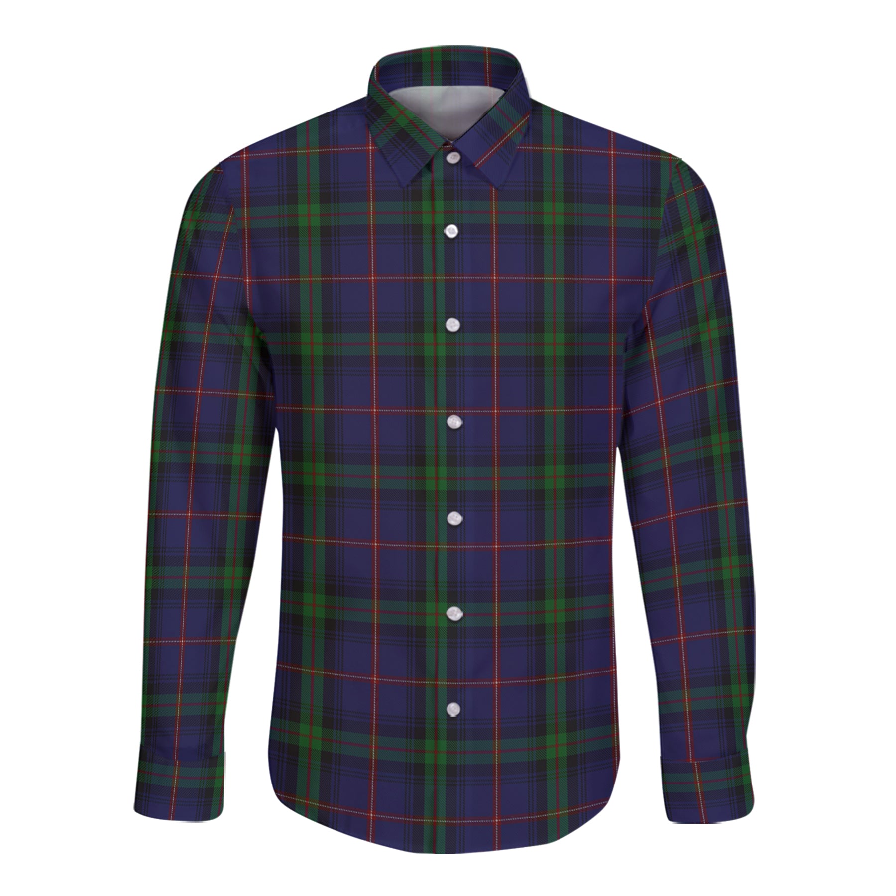 Mcclafferty Tartan Long Sleeve Button Up Shirt K23
