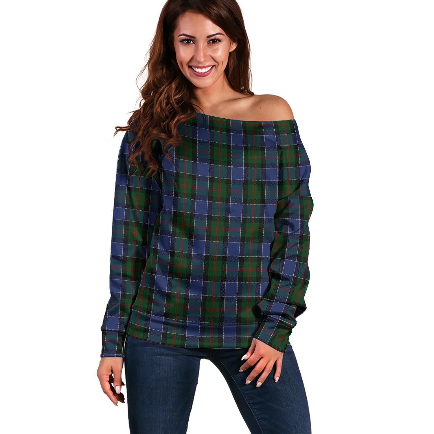 mcfadzen-01-tartan-off-shoulder-sweater-tartan-sweater-for-women