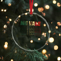 Me Vale Mexican Flag Crystal Glass Ornament Sarcastic Saying Latino Spanish Slang