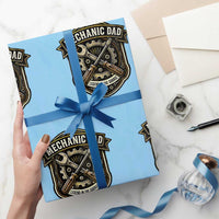 Mechanic Dad Legend In The Garage Wrapping Paper Roll Funny Auto Repair Fathers Day Gift