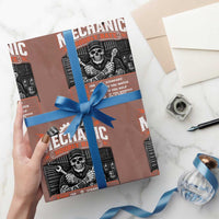 Mechanic Skeleton Wrapping Paper Roll Funny Hourly Rate Auto Car Garage Labor Rates