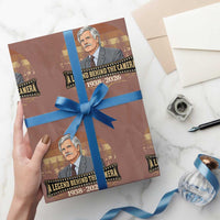 Media Mogul Turner Memorial Wrapping Paper Roll A Legend Behind The Camera