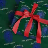 Medusa Feminist Wrapping Paper Roll Womens Rights Mythical Empowerment Graphic - Wonder Print Shop