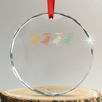 Meep Woodcock Crystal Glass Ornament Retro Timberdoodle Wildlife
