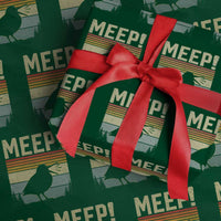 Meep Woodcock Wrapping Paper Roll Funny Nature Lover