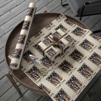 Melanin Cowgirl Swag Wrapping Paper Roll African American Cowgirls Black History Pride - Wonder Print Shop