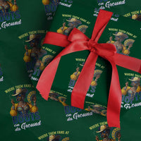 Melanin Cowgirls Linedance Wrapping Paper Roll Where Them Fans At Boots On Da Ground - Wonder Print Shop