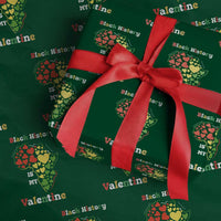 Melanin Queen Black History Month Wrapping Paper Roll Is My Valentine - Wonder Print Shop