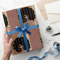 Melanin Queen Glitter Print Wrapping Paper Roll Unapologetically Dope - Wonder Print Shop