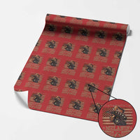 Melanin Rodeo Queen Wrapping Paper Roll Black Cowgirl Vintage American Flag