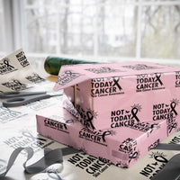 Melanoma Awareness Skin Cancer Warrior Wrapping Paper Roll Not Today Cancer