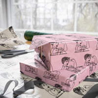 Melanoma Awareness Strong Woman Wrapping Paper Roll Feminist Warrior