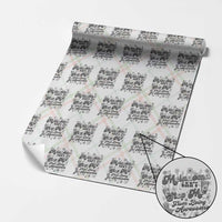 Melanoma Awareness Support Squad Wrapping Paper Roll Melanoma Can't Stop Me