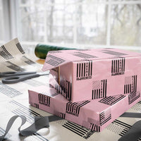 Melanoma Awareness USA Flag Wrapping Paper Roll Patriotic Cancer Warrior