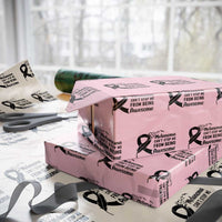 Melanoma Cant Stop Me From Being Awesome Wrapping Paper Roll Support Squad Gift