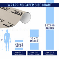 Melanoma Prevention Awareness Wrapping Paper Roll Protect Your Skin