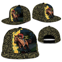 Melbourne Horse Racing Snapback Cap Yellow Roses - Ready Set Gallop - Wonder Print Shop
