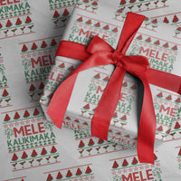 Mele Kalikimaka Wrapping Paper Roll Hawaiian Ugly Christmas Sweater