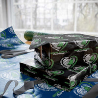 Mental Health Awarenes Wrapping Paper Roll Green Ribbon Inspirational Psychologist Therapist