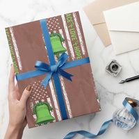 Mental Health Awarenes Wrapping Paper Roll Peace Love Hope Green Ribbon