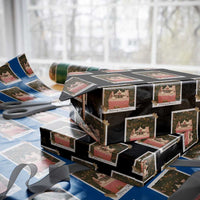 Meowy Christmas Wrapping Paper Roll Cute Cat Lovers Xmas Retro Vintage Photo - Wonder Print Shop