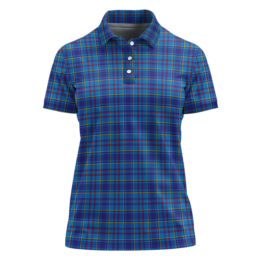 mercer-modern-scottish-tartan-golf-polo-for-women-tartan-womens-polo-shirts