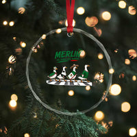 Merlin the Ducks Crosswalk Walk Parody Crystal Glass Ornament El Idolo Del Barrio Mexico Duck Soccer Football Fans