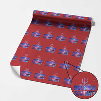 Mermaid Security Wrapping Paper Roll Funny Mermaid Family Squad - Wonder Print Shop