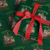 Merry Brainrotmas Wrapping Paper Roll Funny Italian Brainrot Meme Christmas - Wonder Print Shop